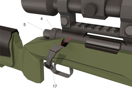 M40A3 sniper Rifle