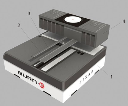 BURN-E Paper Model