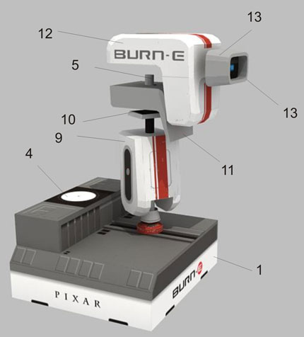 BURN-E Paper Model