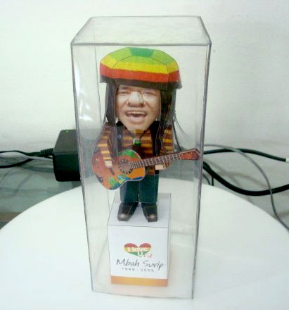 Mbah Surip Tribute Papercraft Mbah Surip Tribute Papercraft