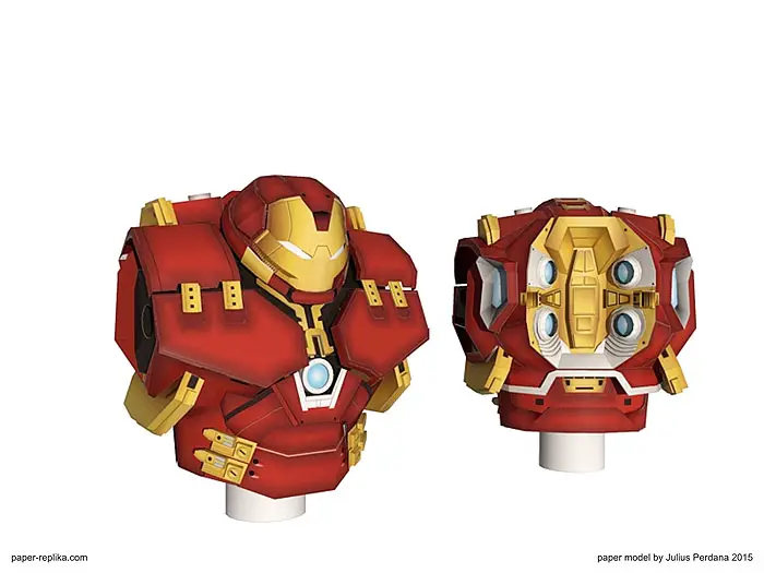 Hulkbuster Paper Model - Torso