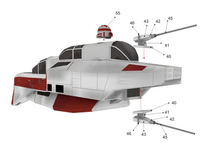 ARC-170 Fighter - STARWARS