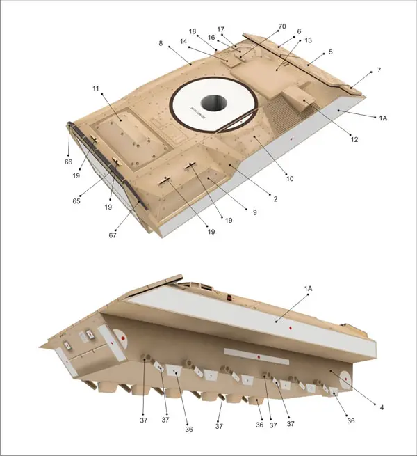 Free M2A2 Bradley 1/43