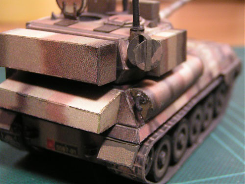 FV101 Scorpion Light Tank Papercraft