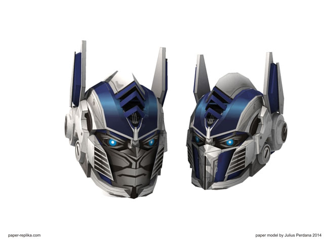 Optimus Prime helmet