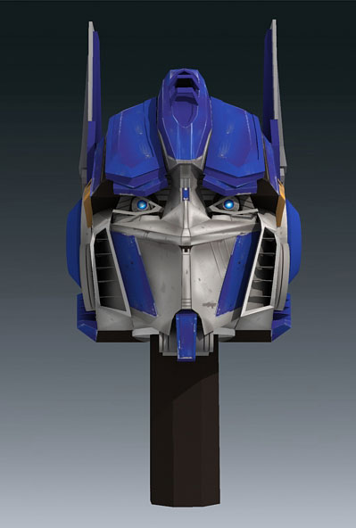 optimus-prime Papercraft Part 1