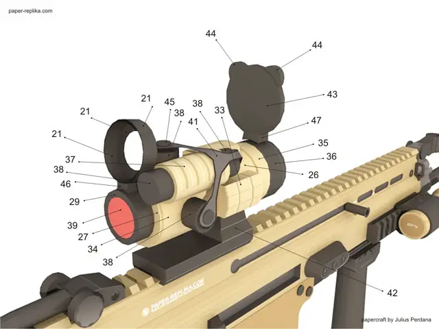 how to assembly - aimpoint scope
