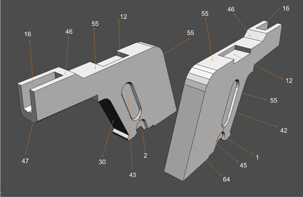 KRISS Super V 1:1 (patterns)