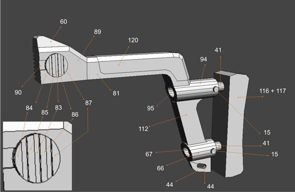 KRISS Super V 1:1 (patterns)