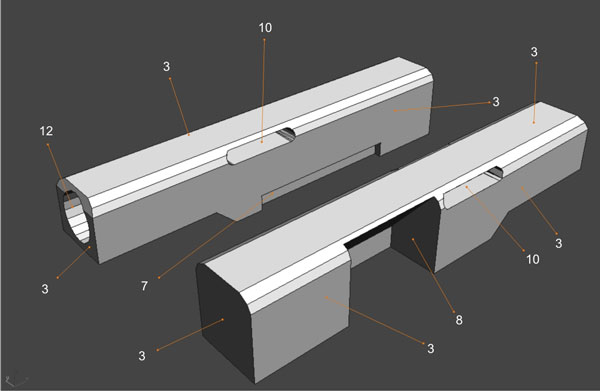 KRISS Super V 1:1 (patterns)