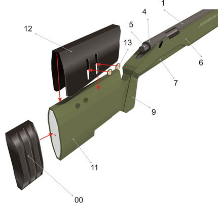 M40A3 sniper Rifle