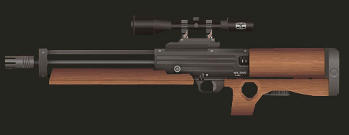 Walther WA2000 sniper